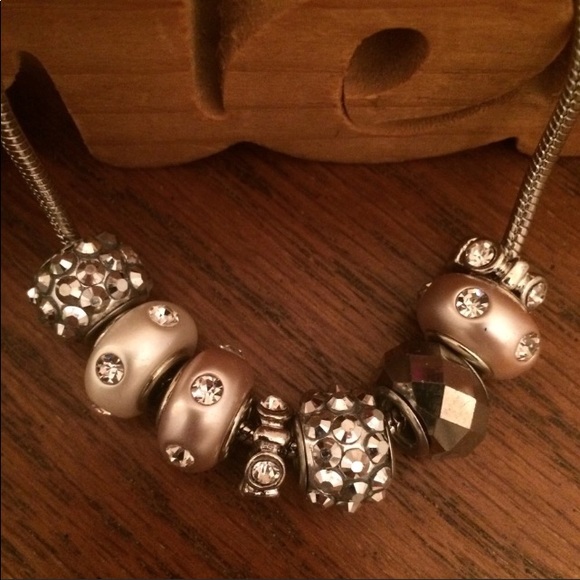 Jewelry -  Pretty Silver Charm Bracelet!!!!!